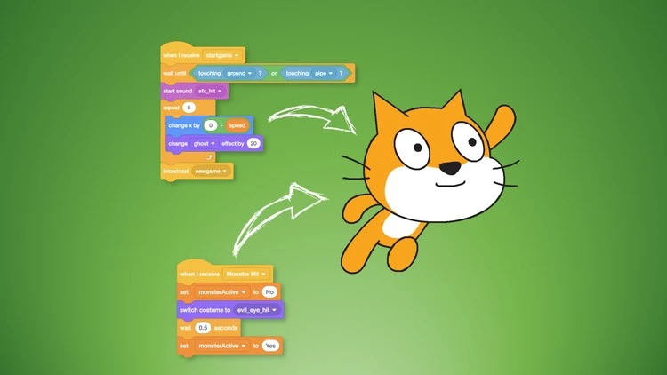 Scratch少儿编程英语教程,Programming for Kids and Beginners Learn to Code in ...